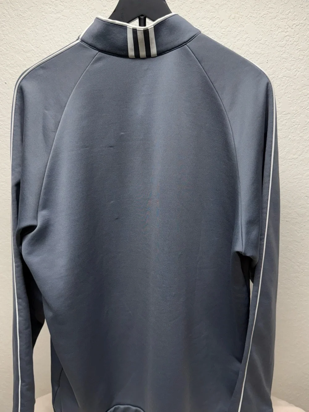 adidas Men's Half-Zip Pullover Sweater - Slate Blue